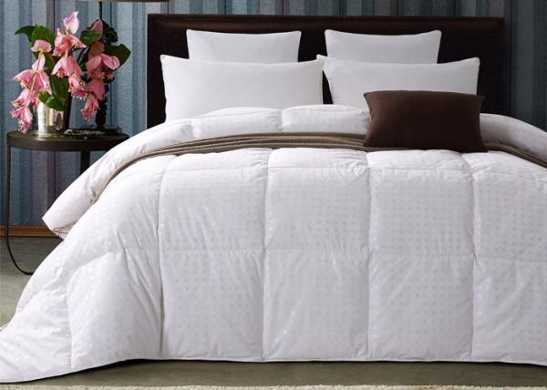 Buy 200x230cm Oeko Tex Jacquard Duck Down Duvet at wholesale prices
