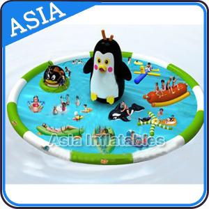 Amusement Inflatable Water Park , Inflatable Water Sports Park , Inflatable