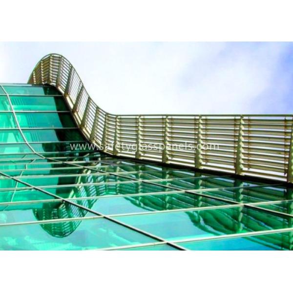 Buy Furnniture Tempered Laminated Glass Windows With Heat Reduction Milk white at wholesale prices