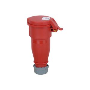 380V IP44 4Pin Industrial Socket Connection IEC Standard Safety