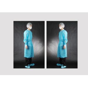 China Custom Size Disposable Medical Protective Apparel Dustproof Waterproof on sale
