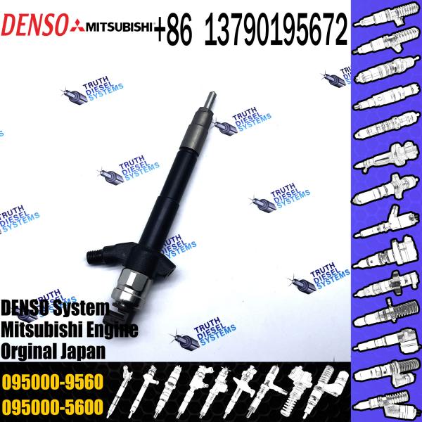 Diesel Engine Fuel Injector 095000-9560 1465A041 1465A257 095000-956 for Mitsubishi 4D56 L200 Fuel Injector
