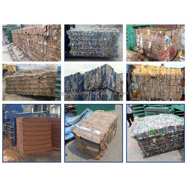 400-500kg Capacity Hydraulic Square Hay Balers 2620*2140*3390MM Max. Capacity 5 ton/h