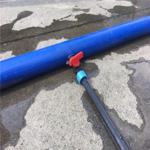 Multi color 4 inch pvc layflat hose lay flat plastic pipe