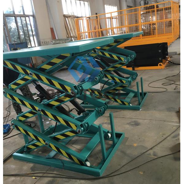 Triple Scissors Heavy Duty Hydraulic Lift Table 2 Ton 500 Lbs Height 3000mm