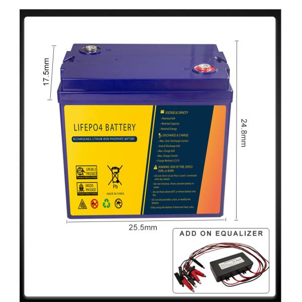 LiFePo4 48V 50Ah 2.4KW Motorcycle Lithium Battery Accept OEM