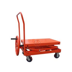 Triple Scissor Mobile Hydraulic Lift Table 770-Lb Capacity