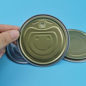 49mm Diameter Eoe Easy Open Tinplate Lid For Food Can