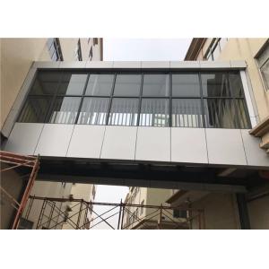 Quality Floor Deck Light Steel Frame Construction Prefab Pedestrian Bridge Between Two Buildings for sale