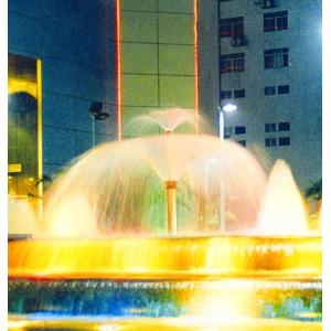 Stainless Steel 2 Layers Trumpet Water Fountain Spray Heads