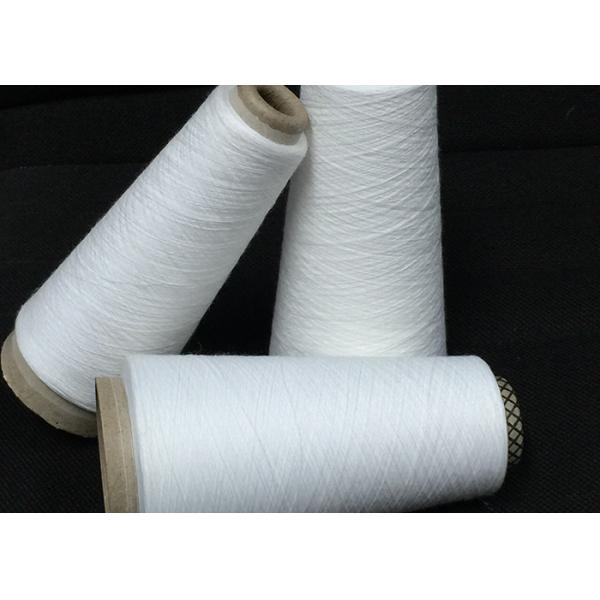 Recycled Dyed Polyester Yarn , Semi Dull Yarn For Leather Product Sewing