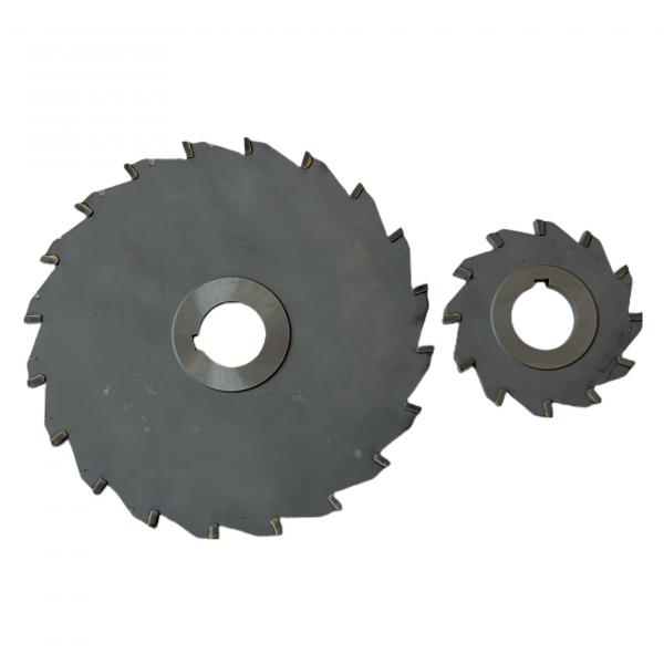 200mm Side Milling Cutter 20 Straight Tooth Metal Carbide Tipped End Mills Cutter