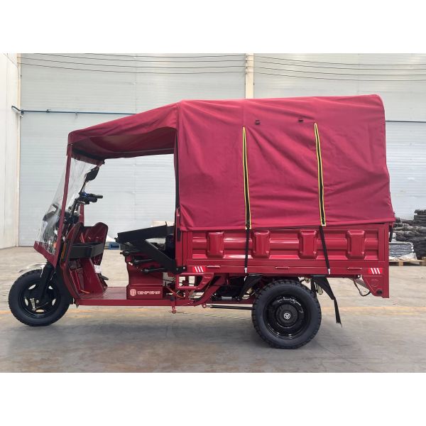 Buy Electric tricycle 150UK motor 1500W battery 60V58AH with range extender at wholesale prices