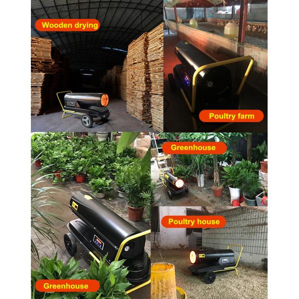 Poultry Farming Industrial Forced Air Heater 22.3Kg Fully Automatic Operation