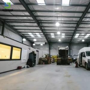 Environmental Protection Prefabricated Hangar Green Easy Build Steel Structure