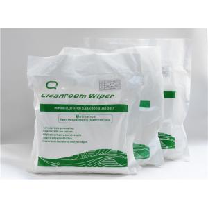 0609 55% Cellulose 45% Non Woven Polyester Cleanroom Wipes 9x9