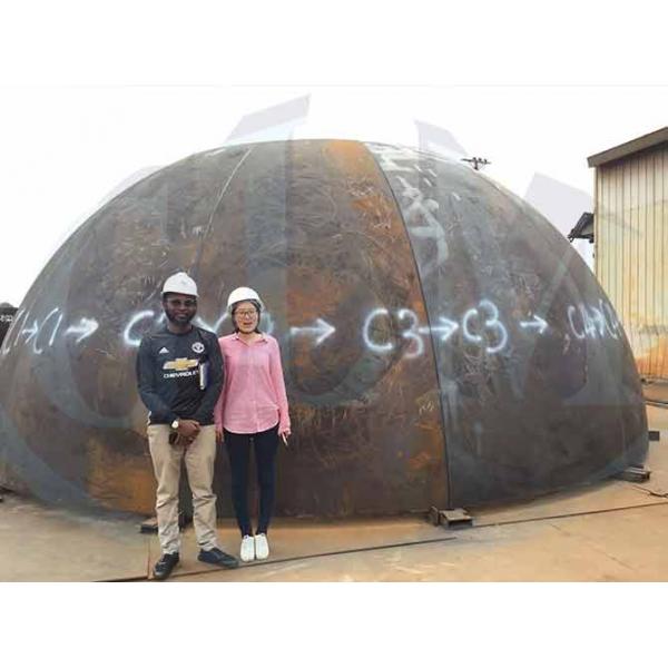 5500mm Diameter Semi Ellipsoidal Dished Ends, Elliptical Cap