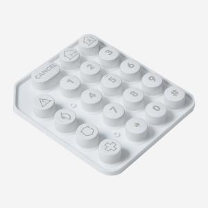 Quality Durable Silicon Rubber Membrane Switch High Abrasion Ozone Resistance for sale