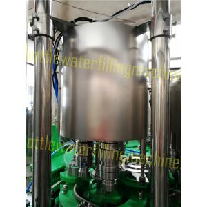 Aluminum Cap Glass Bottle Juice Filling Equipment 3000b/h Capacity