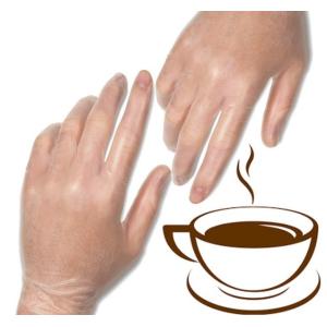 XL Examination Powder Free Vinyl Gloves  Non - Allergic Chemical Resistance