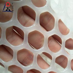 Quality Extruded Plastic Flat Plain Netting Poultry Fence HDPE Thick Diamond Net for sale
