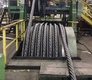 6X25 6X25fi FC/Iwrc Galvanized Steel Wire Rope for Construction Oil Well