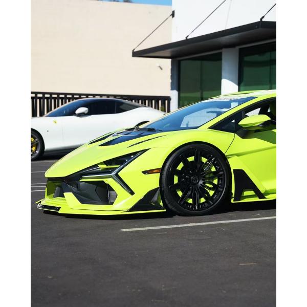 Lamborghini Revuelto Custom Body Kits Carbon Fiber DUKE Style Custom Front Diffuser