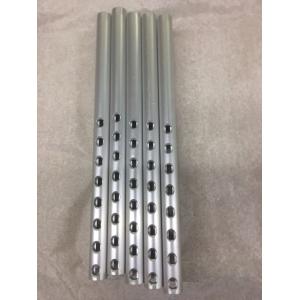 China Custom Extruded Aluminum Enclosures CNC Machining Sliver Anodizing 15 Micro on sale