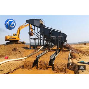 Small And Big Scale 30T/H Trommel Alluvial Gold Mining Machine Gold Sand