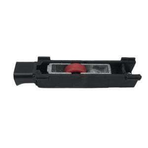 China South America Hot Sales Single V Groove Nylon Pulley Wheel Zinc Inner Part Plastic Bracket Sliding Door Roller on sale
