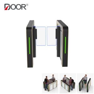 Thin Speed Turnstile Gate Entrance Screwless Champage Electroplated Stainless