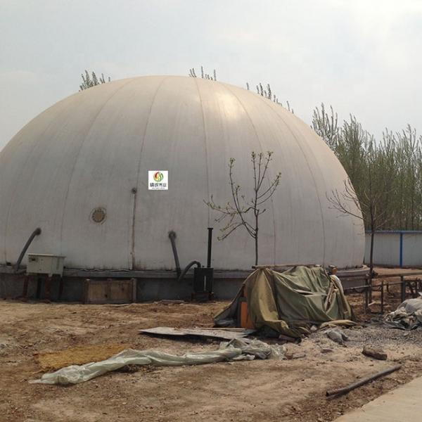 Buy Automatic Control Double Membrane Biogas Holder With Anaerobic Reaction at wholesale prices