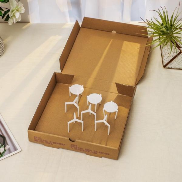 Eco Friendly Food Shipping Box Corrugated Cardboard Meal Boxes 11 Inch Kraft Packaging boxes