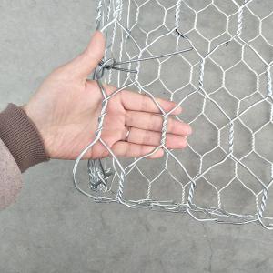 Iron Wire Mesh Gabion Baskets 1mx1m For Bridge Protection