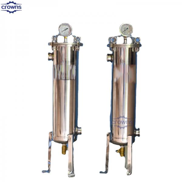 Stainless Steel Filter Housing Ss 304 Water Filter Housing Cartridge Filter Housing For Water Treatment System