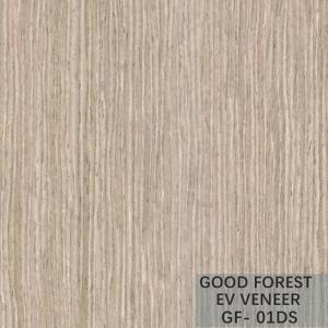 Man Made Oak Wood Veneer Excellent Qiuxiang Wood With Straight Line