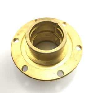 Metal Processing Machinery Parts Customized Precision Copper Threaded Connectors