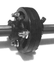 Cast Iron Adjustable Coupler 1 1/4"