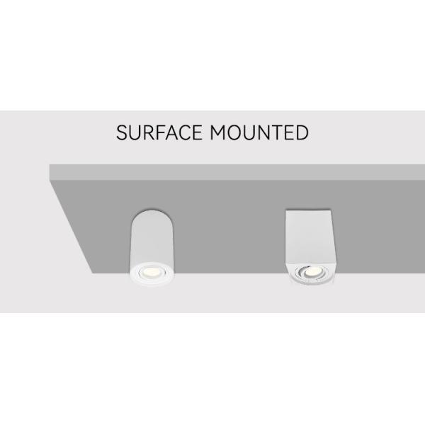 Ocean Bound Surface Mounted Led Downlights MR16 White Surface Mounted Downlight