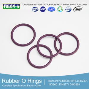 Quality FKM O Rings with Standard AS568 BS1516 for sale