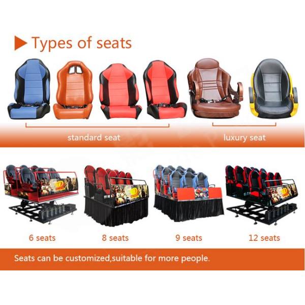 Gripping Kino Popular Movie Theater Equipment 12D Cinema Truck