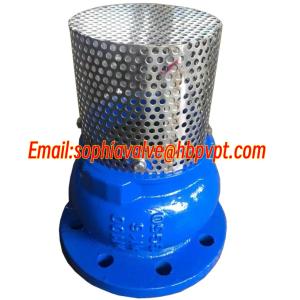 ANSI H42X GGG50 resilient seal foot valve from Hebei