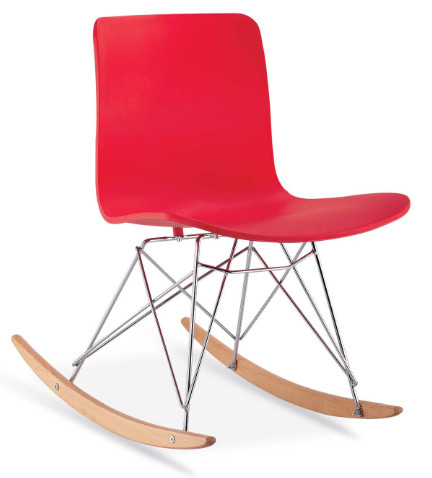 Buy modern home furniture plastic rocker chair at wholesale prices
