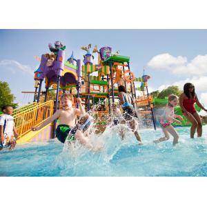 Commercial Safe Aqua Park Equipment Fiberglass Playground Slide