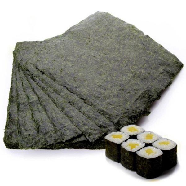 Buy Dark Green Sushi Nori Roasted Seaweed Nori 100 Sheets at wholesale prices