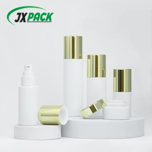 Custom Glass Cosmetic Bottle with Leak-Proof Screw Cap