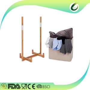 Bathroom folding clothes drying rack