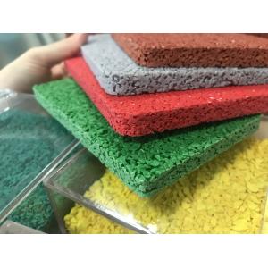 Quality IAAF SGS Recyclable Biodegradable Ecolastic EPDM Granules for sale