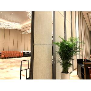 Aluminum Track and Soundproofing Up To 43-50dB Moveable Wall Partition for Needs