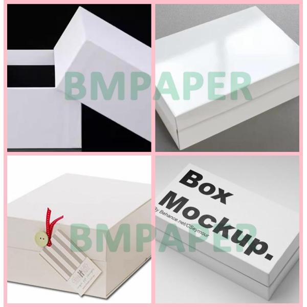 1mm 2mm Duplex Board White Back For Storage Box Hard Stiffness 1000 x 1200mm